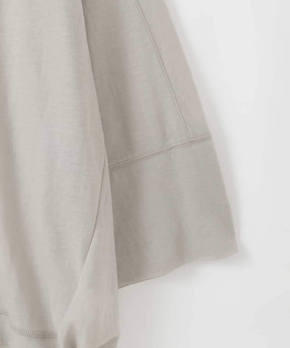 ZMKGE45120 al'aise modulation(アレーズモジュレーション) シアードロストプルオーバー ダークグレー