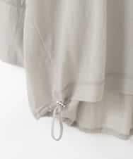 ZMKGE45120 al'aise modulation(アレーズモジュレーション) シアードロストプルオーバー ダークグレー