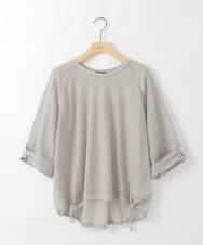 ZMKGE45120 al'aise modulation(アレーズモジュレーション) シアードロストプルオーバー ダークグレー