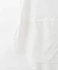 ZMKGE49049 al'aise modulation(アレーズモジュレーション) 切り替えヘムデザインタンクトップ ホワイト