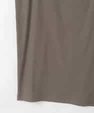 ZMKGE51049 al'aise modulation(アレーズモジュレーション) スクエアネックリブタンクトップ ダークグレー