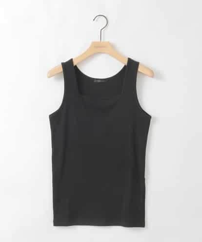 ZMKGE51049 al'aise modulation スクエアネックリブタンクトップ
