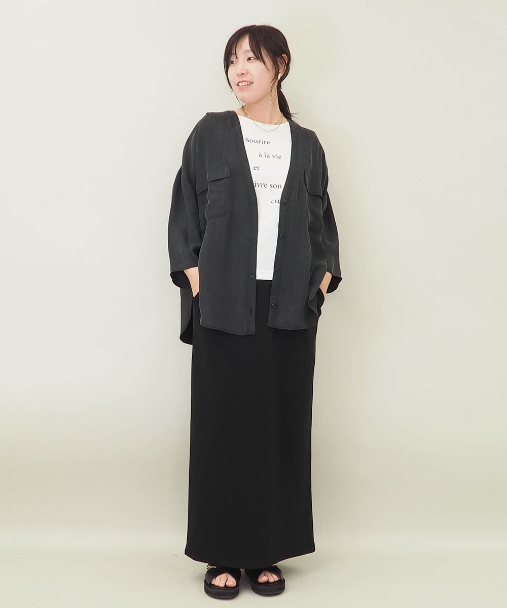 ZMKGE52099 al'aise modulation(アレーズモジュレーション) 【セットアイテム】ロゴタンクトップ×メッシュドルマンプルオーバー ホワイト