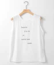 ZMKGE52099 al'aise modulation(アレーズモジュレーション) 【セットアイテム】ロゴタンクトップ×メッシュドルマンプルオーバー ブラック