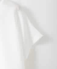 ZMKGE54099 al'aise modulation(アレーズモジュレーション) 切り替えデザインテールロングカットソー ホワイト