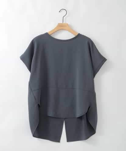 ZMKGE54099 al'aise modulation 切り替えデザインテールロングカットソー