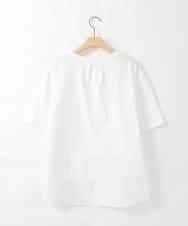 ZMKGE61089 al'aise modulation(アレーズモジュレーション) レイヤードデザインカットソー ホワイト