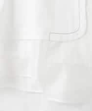 ZMKGE61089 al'aise modulation(アレーズモジュレーション) レイヤードデザインカットソー ホワイト