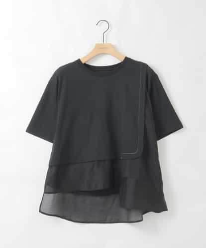 ZMKGE61089 al'aise modulation レイヤードデザインカットソー