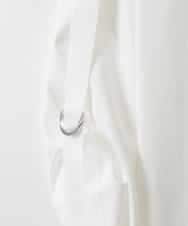 ZMKGE63128 al'aise modulation(アレーズモジュレーション) バックロゴビックトップス ホワイト