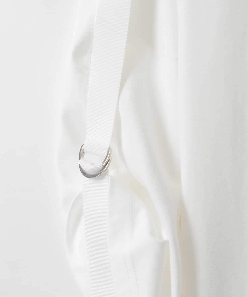 ZMKGE63128 al'aise modulation(アレーズモジュレーション) バックロゴビックトップス ホワイト