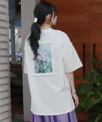 ZMKGQ23110  フラワーグラフィックTシャツ