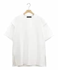 ZMKGQ23110 al'aise modulation(アレーズモジュレーション) フラワーグラフィックTシャツ ホワイト