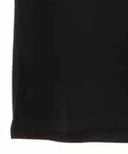 ZMKGQ23110 al'aise modulation(アレーズモジュレーション) フラワーグラフィックTシャツ ブラック