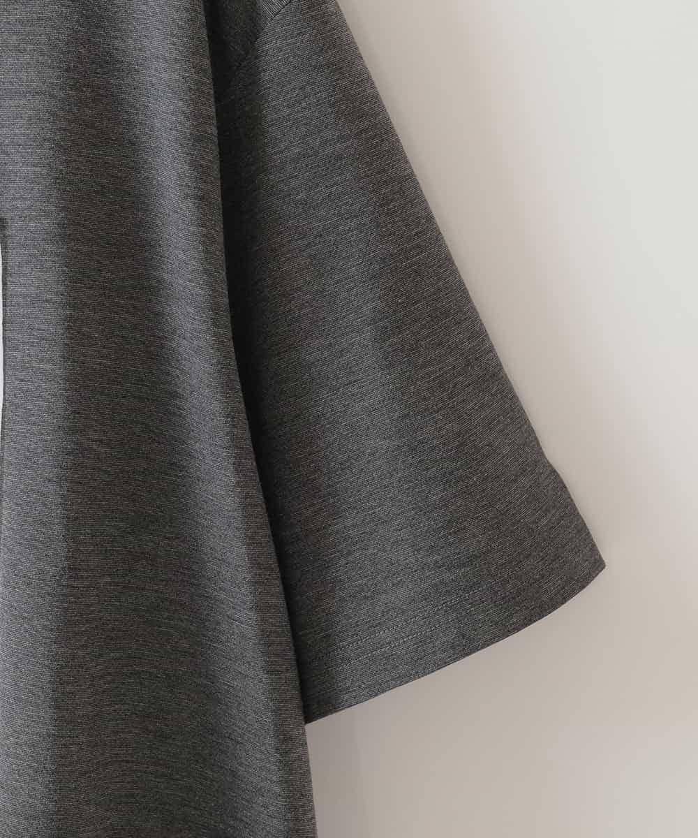 ZMKHB50085 al'aise modulation(アレーズモジュレーション) ドロストシアージョイントTシャツ ダークグレー