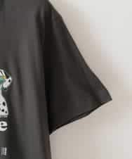ZMKHB51059 al'aise modulation(アレーズモジュレーション) ダルメシアンTシャツ ダークグレー