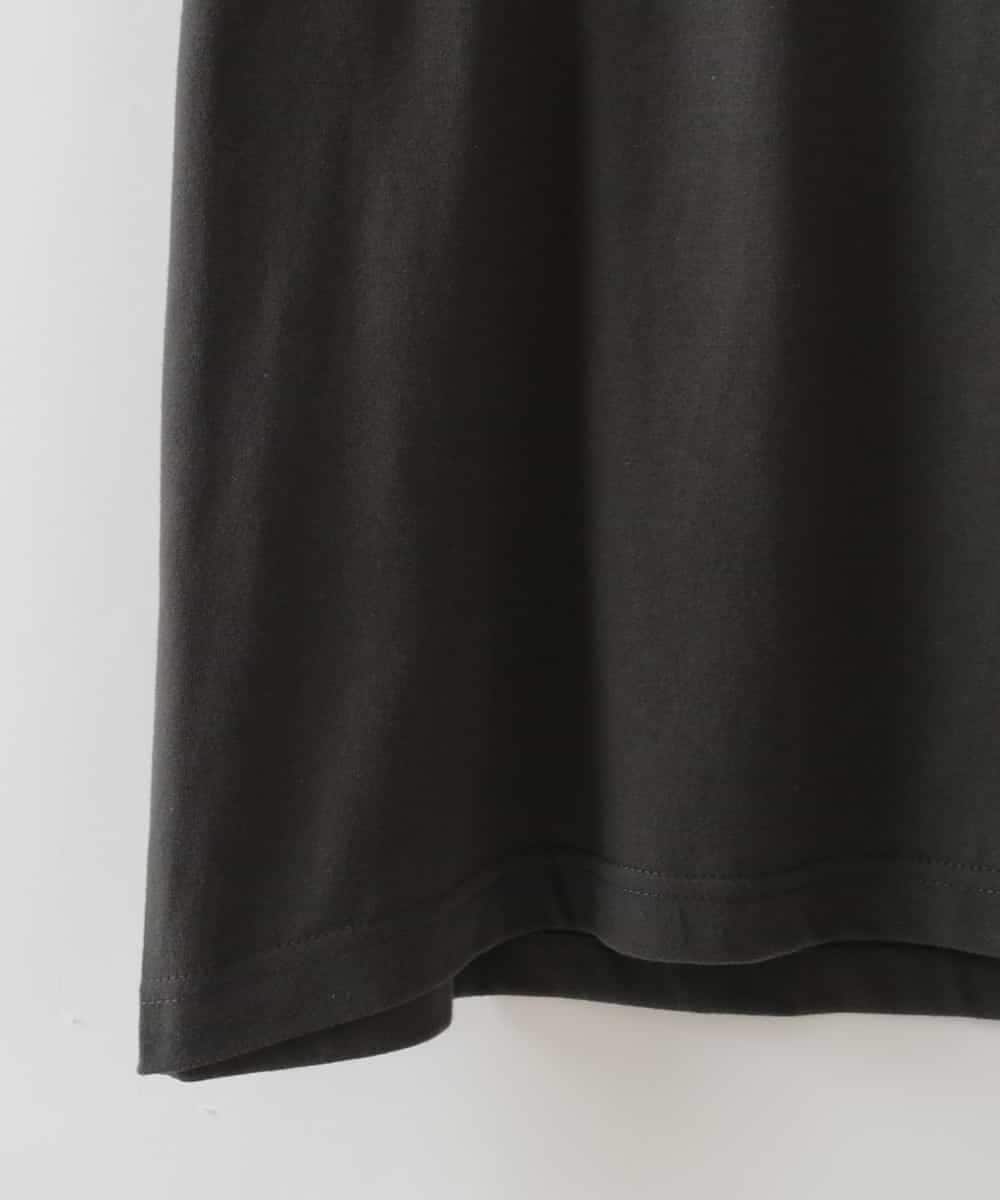 ZMKHB51059 al'aise modulation(アレーズモジュレーション) ダルメシアンTシャツ ダークグレー