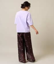 ZMKHE06070 al'aise modulation(アレーズモジュレーション) イレギュラータックデザインTシャツ ピンク