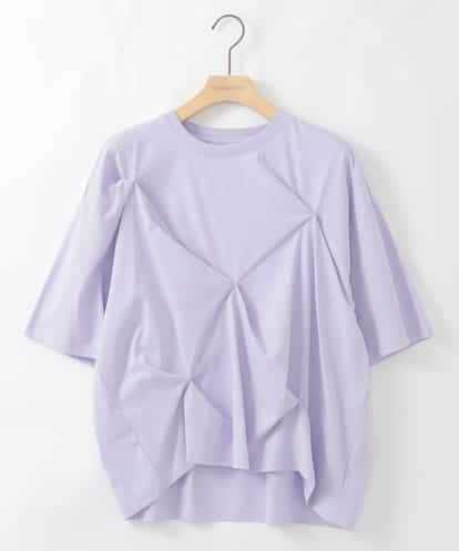ZMKHE06070 al'aise modulation イレギュラータックデザインTシャツ