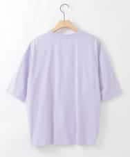 ZMKHE06070 al'aise modulation(アレーズモジュレーション) イレギュラータックデザインTシャツ ピンク