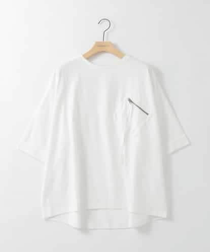 ZMKHE14049 al'aise modulation フロントジップポケットカットソー