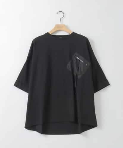 ZMKHE14049 al'aise modulation フロントジップポケットカットソー
