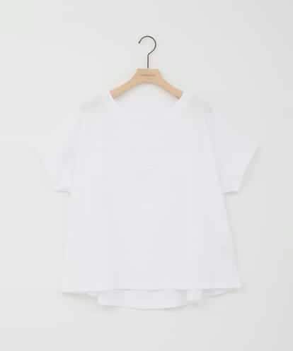 ZMKHE18079 al'aise modulation 立体ロゴオーバーシルエットTシャツ