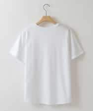 ZMKHW55080 al'aise modulation(アレーズモジュレーション) ハートロゴ刺繍Tシャツ レッド