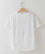 ZMKIB75090 al'aise modulation(アレーズモジュレーション) ハートロゴデザインTシャツ ホワイト