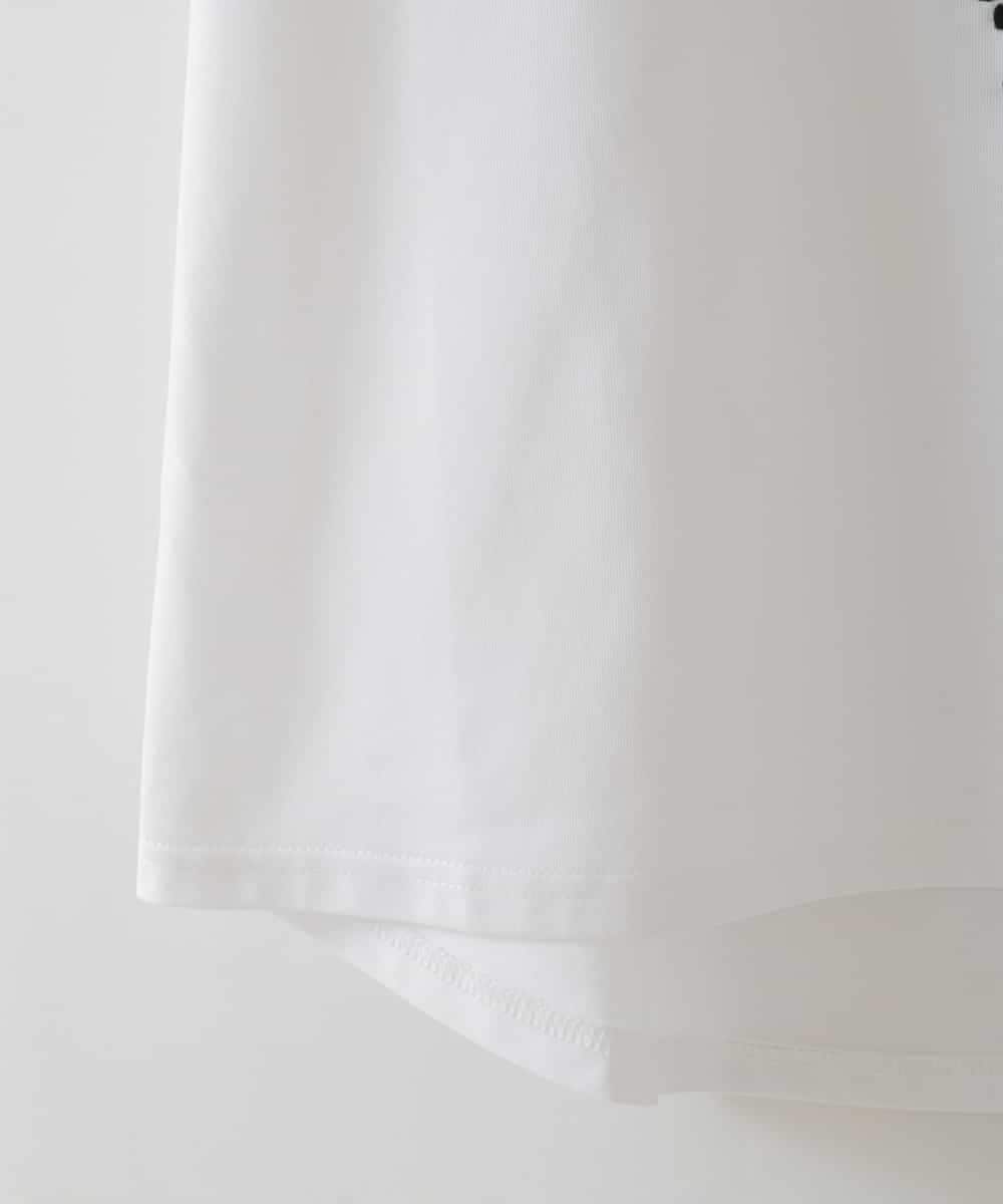 ZMKIB75090 al'aise modulation(アレーズモジュレーション) ハートロゴデザインTシャツ ホワイト