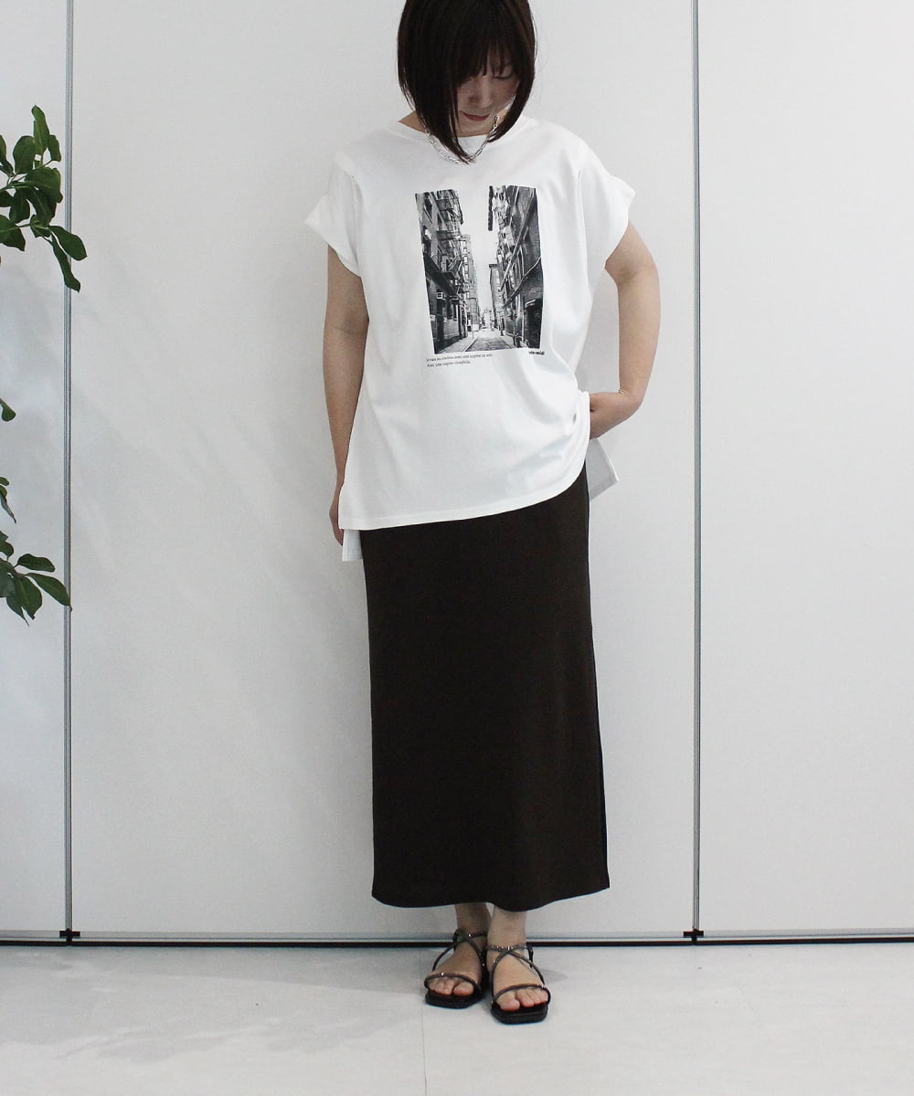 フォトプリントデザイン Tシャツ(カットソー・Tシャツ) | al