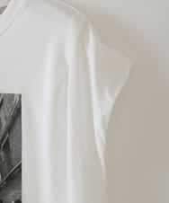 ZMKIB79069 al'aise modulation(アレーズモジュレーション) フォトプリントデザイン Tシャツ ホワイト
