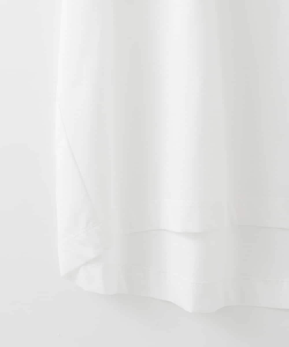 ZMKIB84090 al'aise modulation(アレーズモジュレーション) 【接触冷感】コラージュデザインTシャツ ホワイト