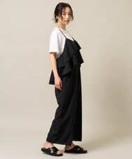 ZMKIE09080 al'aise modulation(アレーズモジュレーション) ロゴ刺繍デザインTシャツ ホワイト