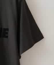ZMKIW07049 al'aise modulation(アレーズモジュレーション) コットンロゴTシャツ ダークグレー