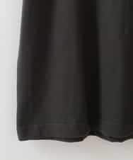 ZMKIW07049 al'aise modulation(アレーズモジュレーション) コットンロゴTシャツ ダークグレー