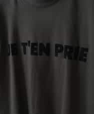ZMKIW07049 al'aise modulation(アレーズモジュレーション) コットンロゴTシャツ ダークグレー
