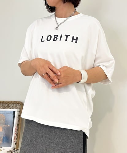 ZMKJB11080 al'aise modulation フロントロゴドルマンシルエットTシャツ