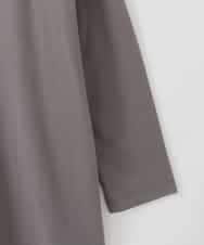 ZMKJB13099 al'aise modulation(アレーズモジュレーション) プリントロゴオーバーシルエットTシャツ ダークグレー