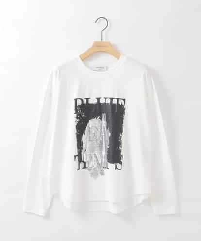 ZMKJE48089 al'aise modulation 【接触冷感/UV】エンボスプリントロングスリーブTシャツ