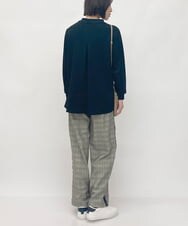 ZMKJT07089 al'aise modulation(アレーズモジュレーション) イレギュラーヘムプルオーバー ブラック