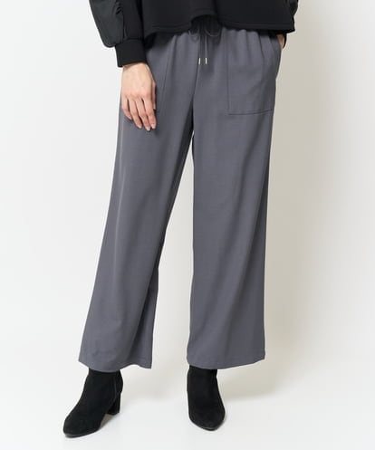 ZMLAB30128 al'aise modulation スエードライクドロストパンツ