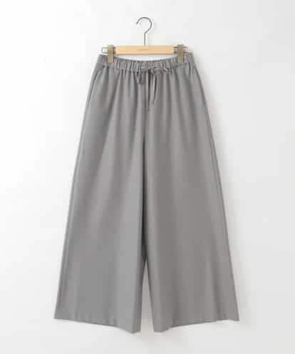 ZMLAE22140 al'aise modulation ウールライクツイルワイドパンツ