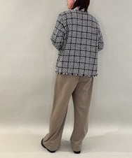 ZMLAE25150 al'aise modulation(アレーズモジュレーション) カットソージョイントワイドパンツ ベージュ