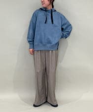 ZMLAE25150 al'aise modulation(アレーズモジュレーション) カットソージョイントワイドパンツ ベージュ