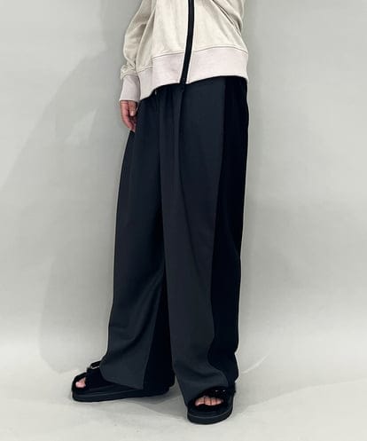 ZMLAE25150 al'aise modulation カットソージョイントワイドパンツ