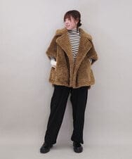 ZMLAE33140 al'aise modulation(アレーズモジュレーション) コクーンシルエットイージーパンツ ブラック