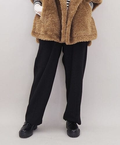 ZMLAE33140 al'aise modulation コクーンシルエットイージーパンツ