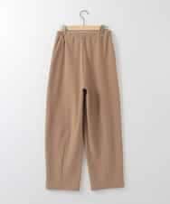 ZMLAE33140 al'aise modulation(アレーズモジュレーション) コクーンシルエットイージーパンツ ベージュ