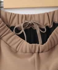 ZMLAE33140 al'aise modulation(アレーズモジュレーション) コクーンシルエットイージーパンツ ベージュ